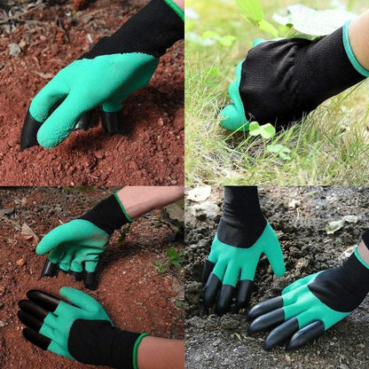 Garden Tool Gloves with Claw Tips