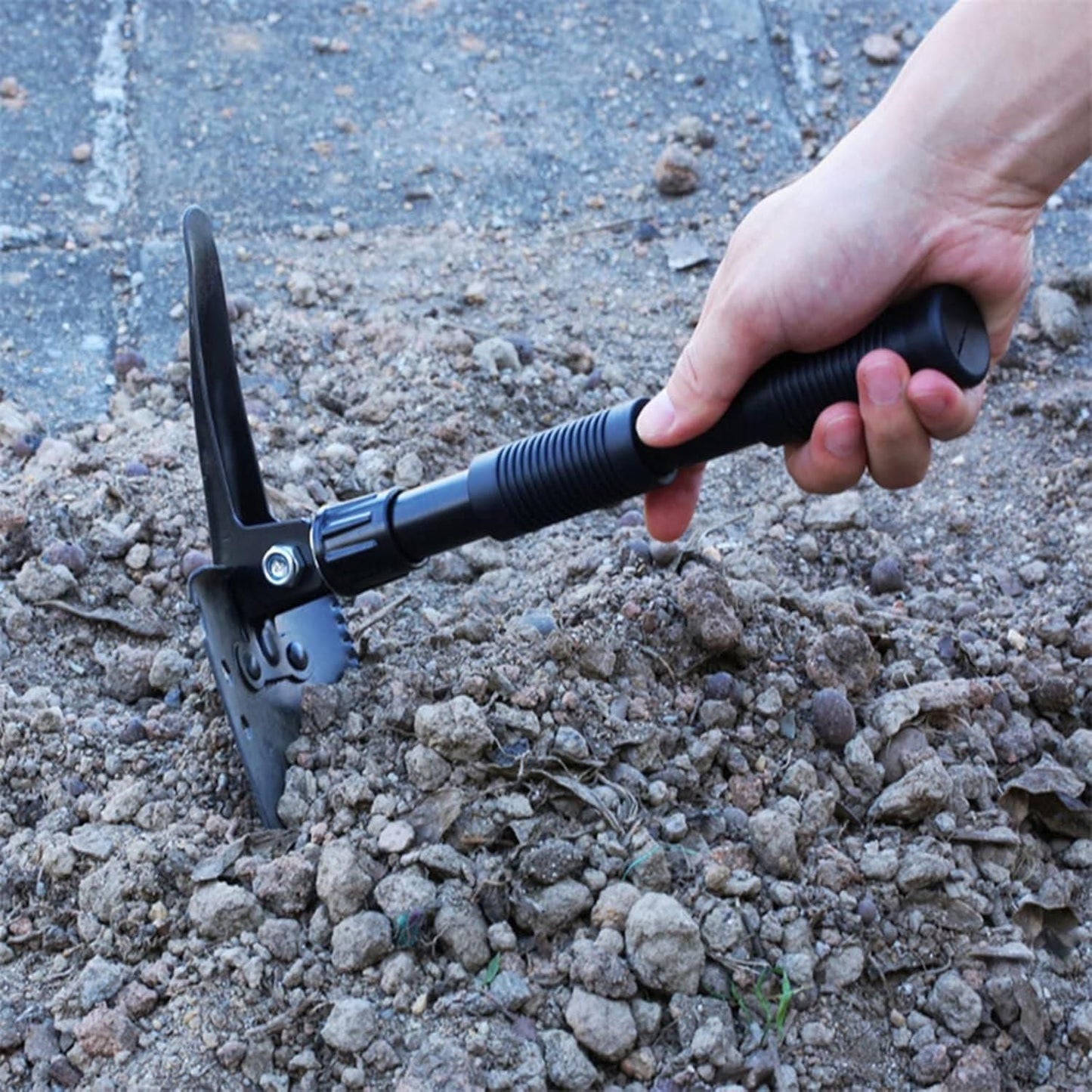 Portable Foldable Shovel & Axe Tool